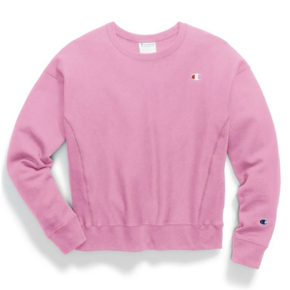 Champion Pink Crewneck Sweatshirt